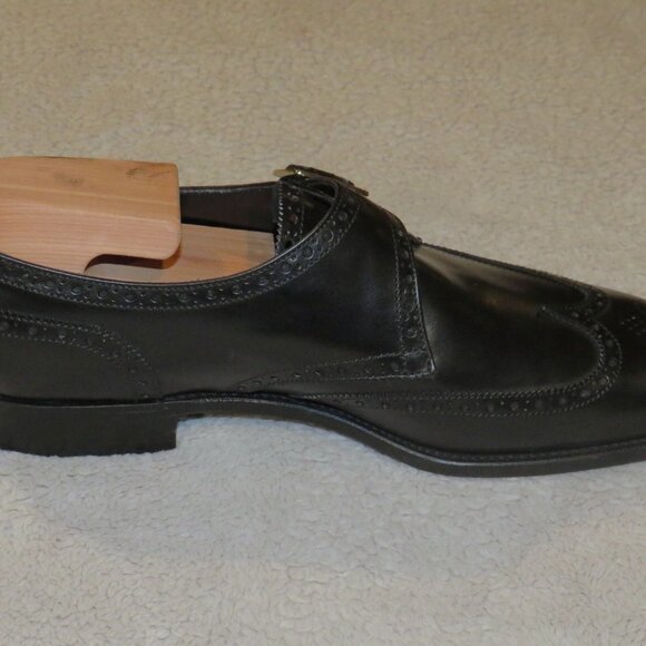 Edward Green x Leffot Hove Black Calf Leather Balmoral Monk Straps 8D NWB main image 6